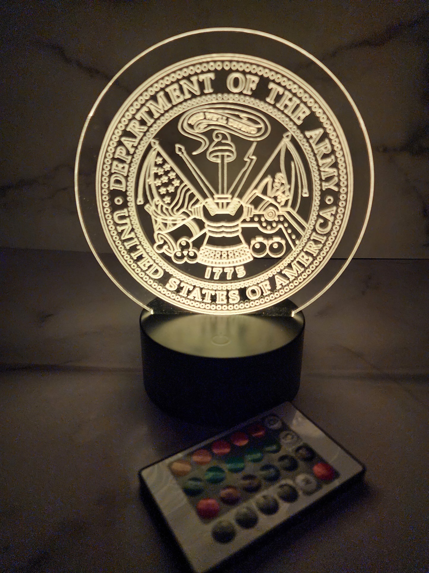 U.S. Army Seal LED Light