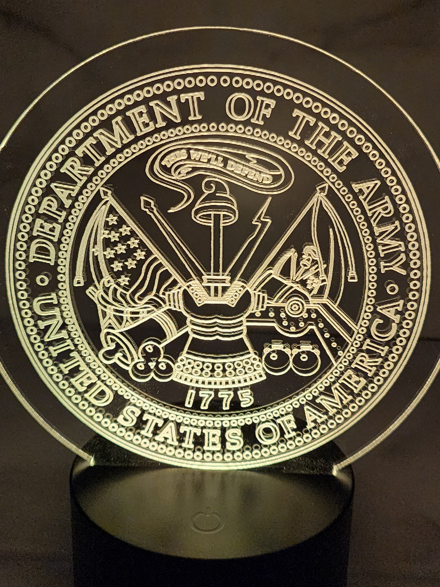 U.S. Army Seal LED Light