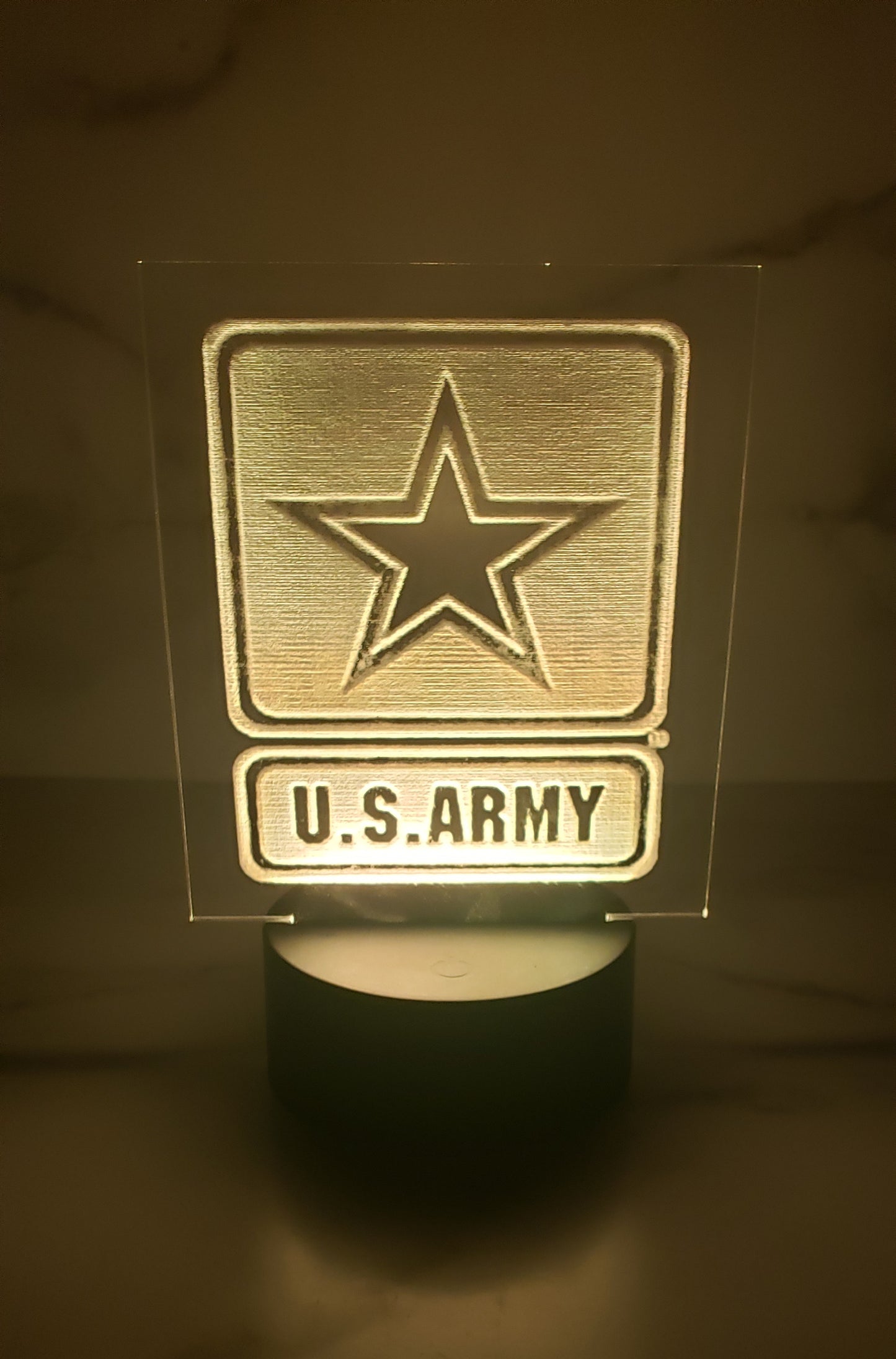 U.S. Army Star LED lights