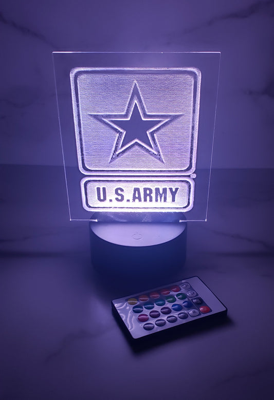 U.S. Army Star LED lights