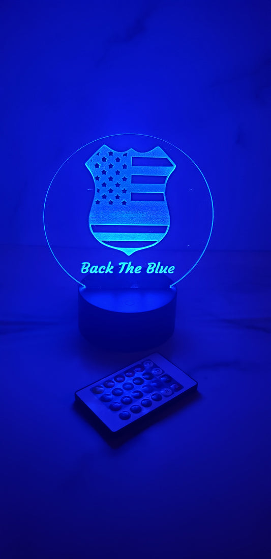 Back the blue 1