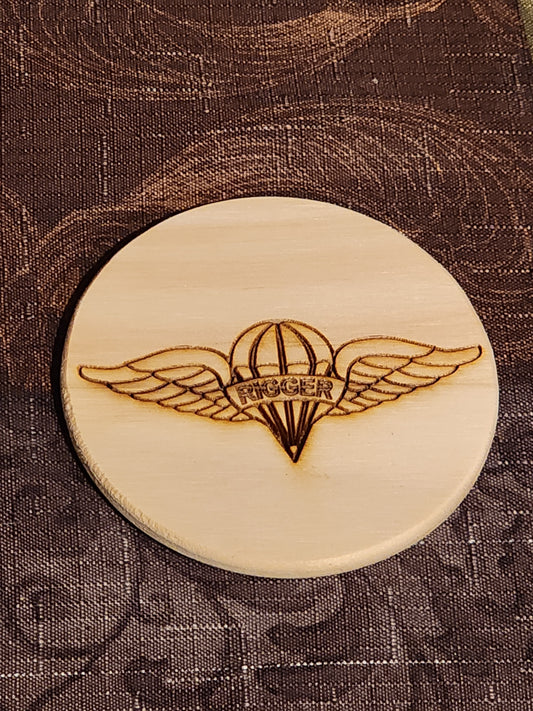 Basswood Coaster Rigger Wings (6each)